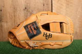 Vintage Louisville Slugger Diamond Ace Leather Youth 10.  5 " Baseball Glove Rht