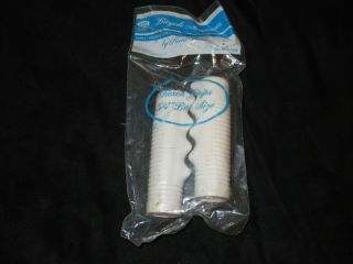 Nos Hunt Wilde Juvenile Bicycle Grips White For 3/4 " Bars Tricycle Bike Parts