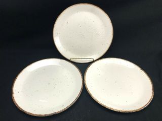 Set Of 3 Vintage J&g Meakin Lifestyle Bakeware 10 " Dinner Plates