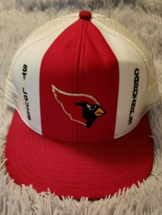 Alj Lucky Stripes Vintage St.  Louis Cardinals Football Nfl Baseball Cap Snap