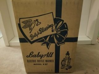 Vintage Babyall Electric Bottle Warmer From Sanit - All Products Ohio