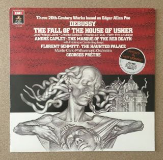 Debussy Fall Of The House Of Usher George Pretre Vintage Vinyl Lp Record
