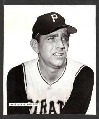Ron Kline Pittsburgh Pirates Unsigned 7 - 3/4 X 9 B&w Staff Photo 3