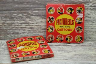 2 Vintage Movies Pictoreels Home Movie Cartoons 8 Mm Motion Pictures