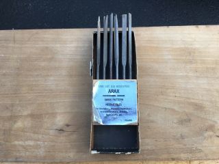 Vintage Arax Swiss Patten Needle File Set