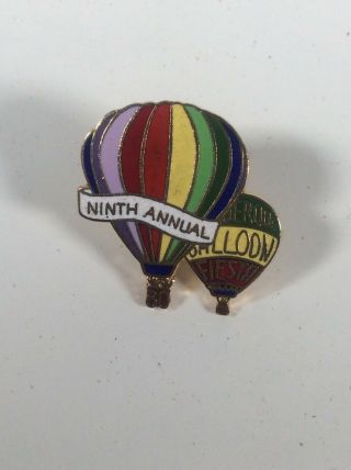 1980 Albuquerque Balloon Fiesta Pin