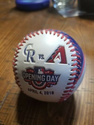 Colorado Rockies Arizona Diamondbacks Opening Day Baseball 2016