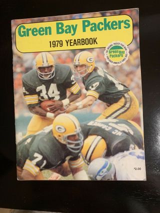Vintage 1979 Nfl Green Bay Packers Football Yearbook - Lambeau Field
