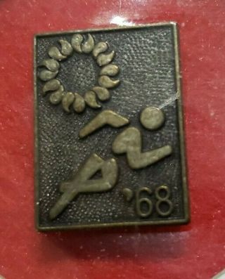 Mexico 1968 Olympic Pin