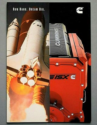 2000 Cummins Isx Heavy Truck Engine Brochure 400 - 600 Hp 16 Pgs Tisx