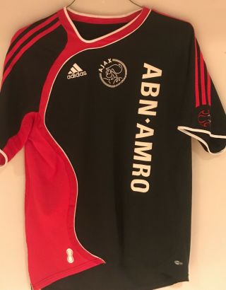 Rare Vintage 2006 Adidas Ajax Holland Netherlands Dutch Soccer Jersey