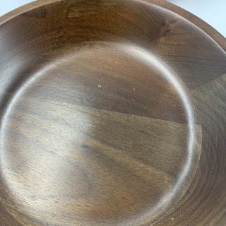 Vintage Didware Heirloom Walnut Wood Bowls 6 