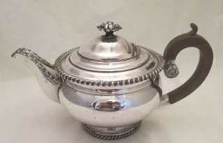 A Large Early 19thc Old Sheffield Plate Tea Pot -