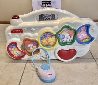 Vintage 1998 Fisher Price Slumbertime Soother W/remote Control 71249