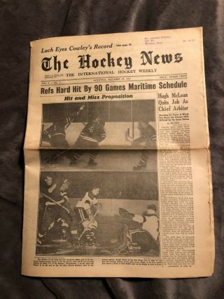 1951 The Hockey News: Dec 15,  Vol 5 No 11,  Gordie Howe On Cover,  Nhl,  Ahl,  Pcl,