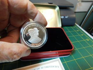 The Wright Brothers Commemorative Silver Clad Collector Coin w/Tin 3