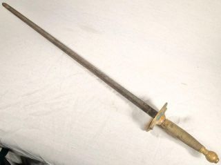 Antique Civil War Army Nco Sword