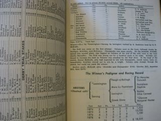 1973 KENTUCKY DERBY MEDIA GUIDE.  HORSE RACING.  CHURCHILL DOWNS.  1875 - 1972 2