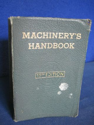 Vintage 15th Edition Machinery 