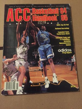1994 - 95 Acc Basketball Handbook Complete