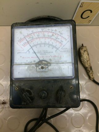 Vintage Mac Allied Tools Tach - Dwell Tester Meter Gauge 2