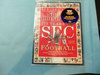 Special Issue Sports Illustrated 75 Years Of Sec Football Hershel Walker Georgia