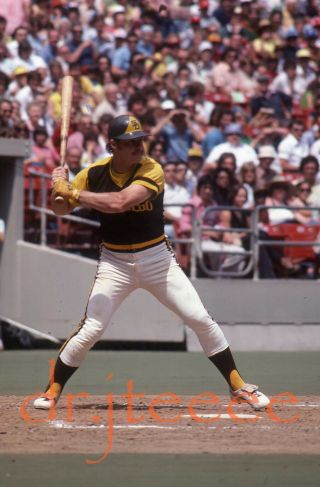1977 Gene Tenace San Diego Padres - 35mm Baseball Slide