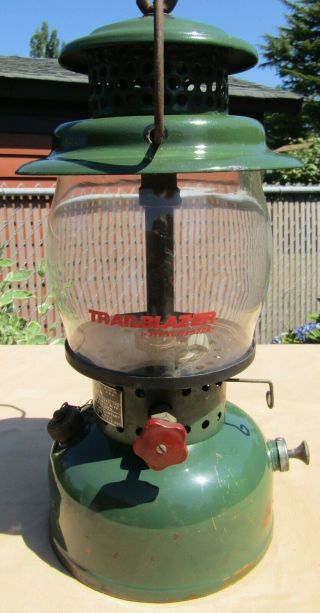 Agm (american Gas Machine) Model 3470 Kerosene Burning Military Lantern 1940s