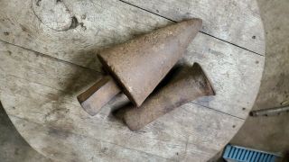 Antique Old Vintage Blacksmithing Tools Fine Stake Anvil Hardie Premium Form