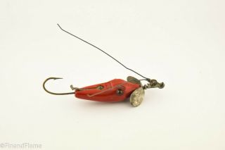 Vintage Heddon Dowagiac Stanley Minnow Antique Fishing Lure JJ3 2