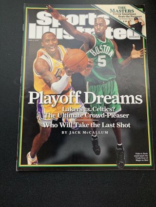 Kobe Bryant Sports Illustrated Lakers Playoff Dreams April 21 2008 No Label