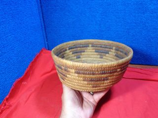 Antique Native American Woven Indian Basket 2