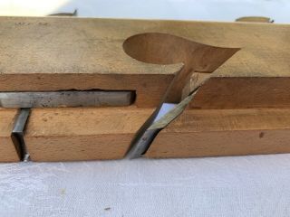 Ohio Tool Company Vintage Wood Hand Plane Number 48 Dual Blades Concave AND Flat 2