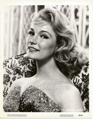 Young Sexy Perky Busty Yvette Mimieux Orig Vintage Mgm Portrait Still