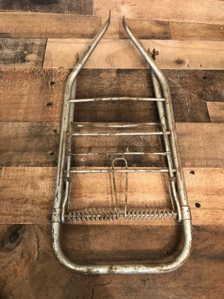 Mid - Century Vintage Bicycle Bike Rear Rack With Spring Hold Down