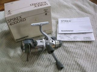 Shimano Spirex 4000rd Spinning Reel Quick Fire One Hand Casting 1