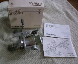 SHIMANO SPIREX 4000RD SPINNING REEL Quick Fire One Hand Casting 1 3