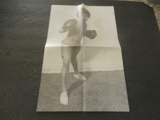 Poster Of Female Boxer/sumo Wrestler Appr 11 X 17 Id:36139