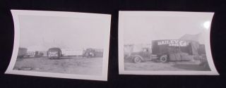 2 1946 Vintage Pictures Of Bailey Bros Circus Photo Phoptgraph