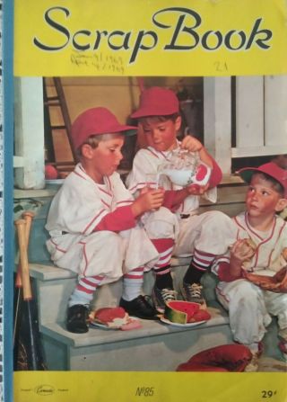 1969 - Sports Vintage - Hockey,  Baseball,  Football,  (1) Scrapbook