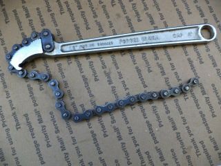 Vintage Craftsman Wf 9 55713 Chain Pipe Wrench