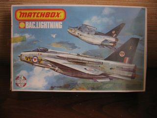 Maquette 1/72 Vintage Matchbox Bac Lightning F6 / F 2a Militaire Avion