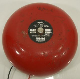 Amseco 486n Vintage Electric Bell Hard Wire