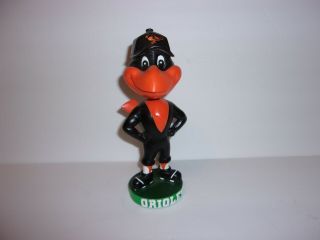 Baltimore Orioles Mascot Bird Bobble Head Baseball Collectible