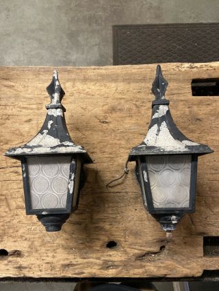 Vintage Carriage Style Outside Porch Lights 15”