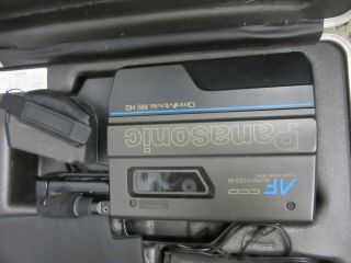 Vintage Panasonic OmniMovie VHS HQ PV - 320D Video Recorder Bundle With Case 3
