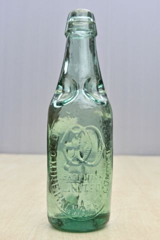 Vintage 1870s Oldham & District Mineral Water Co Premier Patent 10oz Codd Bottle