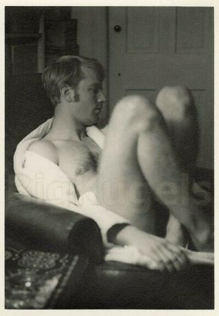 1960 Vintage James Davis Male Nude Hairy Beauty Fine Art Jock Muscle Beefcake