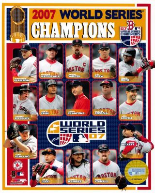 2007 World Champion Boston Red Sox 8x10 Team Photo Collage