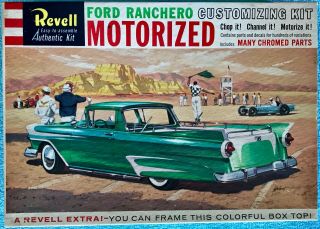 Revell Ford Ranchero Motorized Customizing Kit 1:25